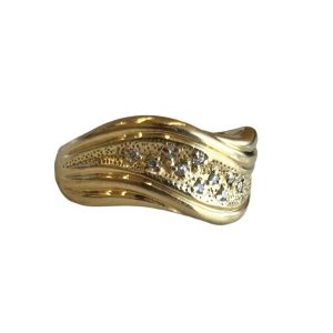 K18　メレダイヤ リング